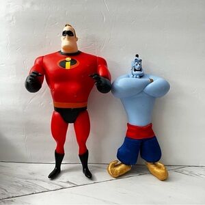 Mr. Incredible Action Figure From Disney Pixar's The Incredibles & Aladdin Genie